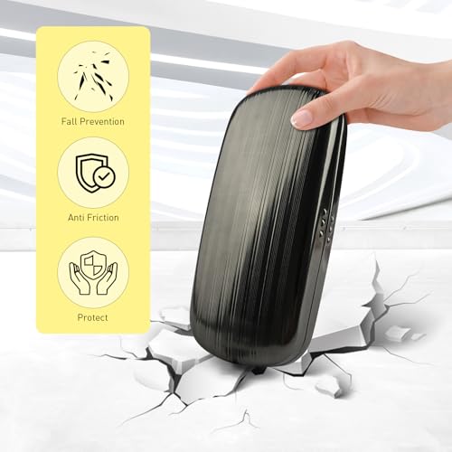 Image of Hard Shell Sunglasses Case, Portable Aluminum Alloy Glasses Case Protective Eyeglasses Cases for Men Women