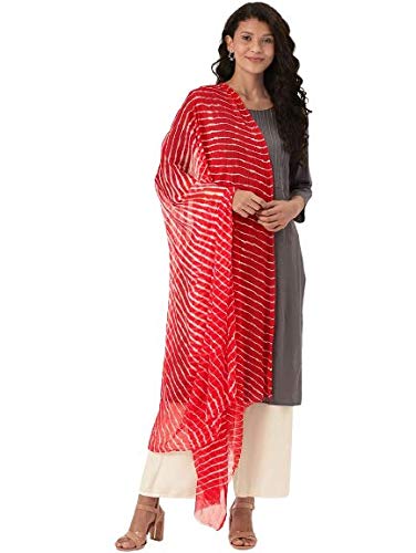 M FashionWomen's Tie-Dye Chiffon Dupatta