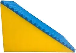 Travesseiro Triangular Encosto, Travesseiro Confort Encosto Formato Triangular Anti-Refluxo Suave(65x45cm)