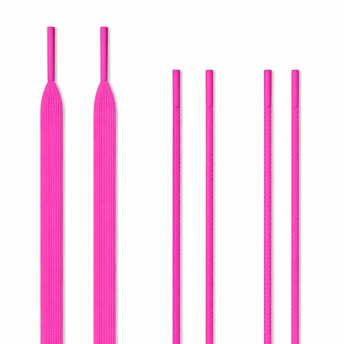 Great Call Athletics Venom Lace Lacrosse Stringing Kit | Easy to String Complete Set | Semi Soft Sidewall Shooting Enhanced Ball Control (Pink)