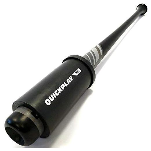 QUICKPLAY PRO Baseball Adjustable Bat Weight 20oz to 26oz | The ONLY Adjustable Rubber Swing Bat Weight (20oz) with x3 Removable Inserts (2oz Each)