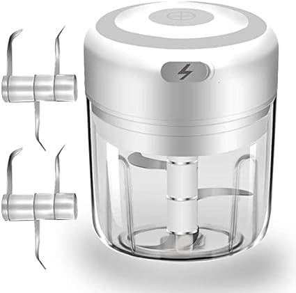 Orbit Intelligent Wireless Chopper 250 ML With USB Charging | Chopper for Garlic/Fruits/Vegetables/Onions/Pepper/Ginger/Salad, Fast Pieces In Seconds