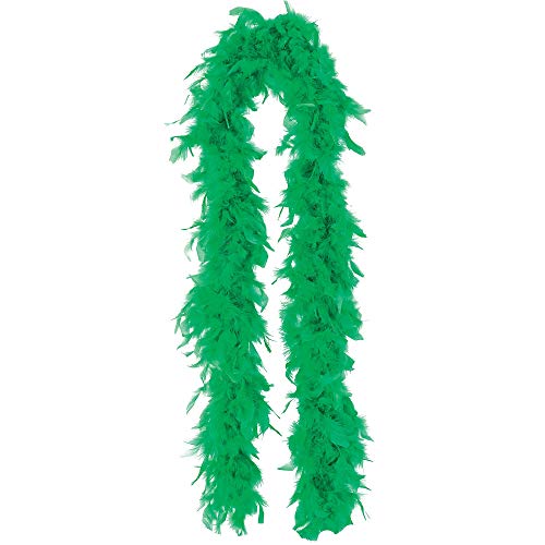Amscan Party Feather Boa, 72", Green