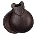 Professional Flamenco Jale Spanish Castanets - Palo Santo Hardwood, Dark Brown Finish, Authentic Sound, Made in Spain for Performances & Advanced Dancers