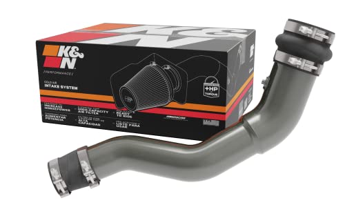 K&N Charge Pipe Kit, Guaranteed horsepower increase, Compatible with 2013-2018 Ram 2500/3500, 77-1004KC