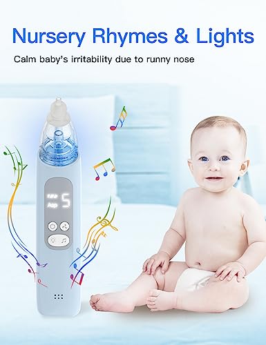 X-Bosak BC026 Baby Nasal Aspirator, Electric Nose Sucker With 5 Levels Suction thumb #5