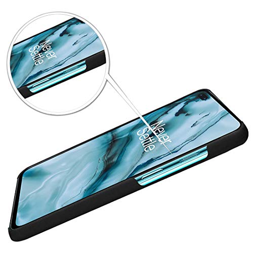Image of Ultra Slim Hard Shell Back Case Cover for OnePlus Nord - Black