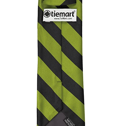 Image of tiemart Men's Striped Tie Standard Length