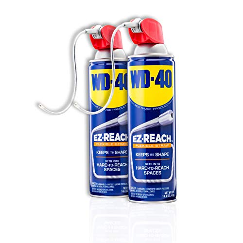 Image of WD-40 Original Formula, Multi-Use Product, EZ-Reach Flexible Straw, 14.4 OZ [Twin-Pack]