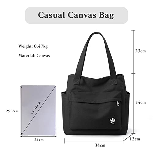 Bolso Tote Casual de Lona para Mujer CORIOS miniatura 3