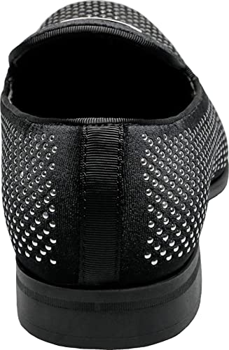 Image of Stacy Adams Men's Swagger Studded Ornament Slip-on Driving Style Loafer