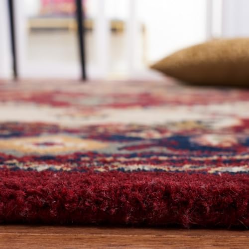 Image of Hand Tufted Modern Design Exported Collection High Low Pattern Wool Carpet for Living Room, Bedroom & Hall (Multi 3, 12 x 18 Feet)