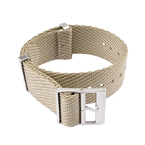 Bracelet montre toile tressée imperméable et flexible, kit de montage inclus pour 18/20/22/24 mm