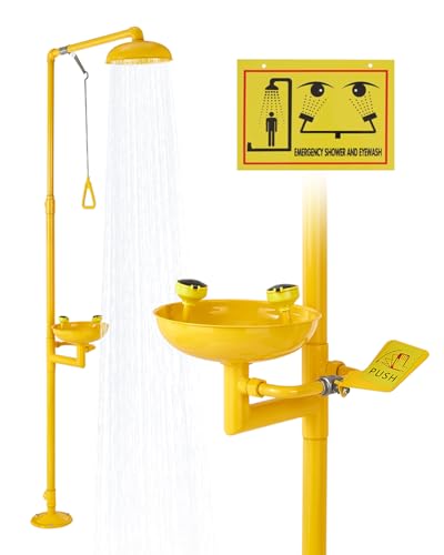 VEVOR Emergency Shower Eye Wash Station