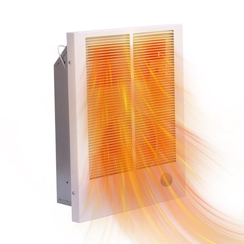 Electric Baseboard Heater, 30 in, 500W, 120V, White, Mfr: 2F500-1W-A