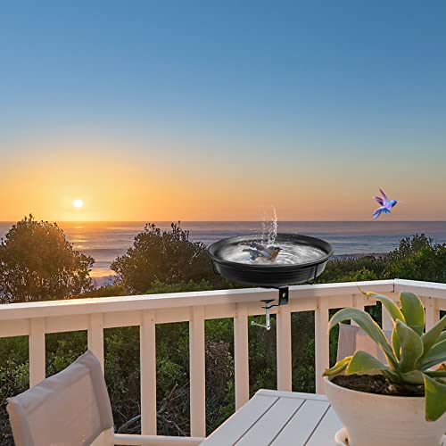 Vogeltränke Hängend Frostsicher - 30cm Vogelbad Für Balkongeländer & Garten