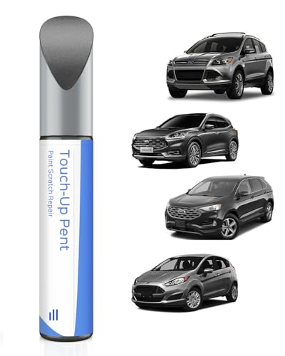 PARTS4EV UJ Sterling Gray Metallic Touch Up Paint Compatible with Ford Exact Match–Chips and Nicks Touch Up