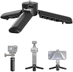 SMALLRIG One-Touch Deploy Mini Poignée de trépied pour appareil photo DJI Pochette Osmo 4 3 /Action 6/5 Pro/4/Nano, avec vis 1/4"-20 pour Insta360 pour GoPro, Appareil photo, lumière du panneau, support téléphonique, Max Charger 1.1lbs - 6049