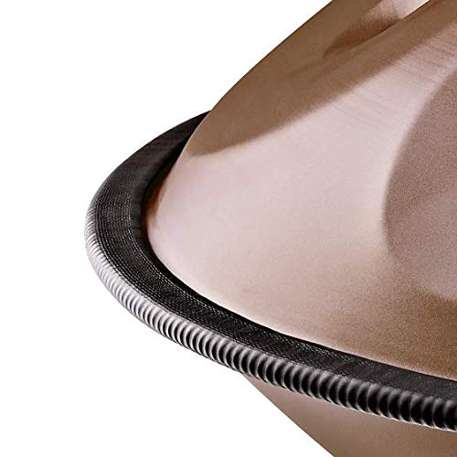 Handpan Drum con Funda Protectora y Bolsa para Terapia de Sonido, Meditación y Yoga — Hecho en Colombia — Acero de Primera Calidad para un Tono Puro, Bronzite (Escala Natural D), 2 Años de Garantía miniatura 6
