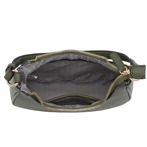 Image of FashionPuzzle Small Crescent Shoulder Bag Underarm Purse