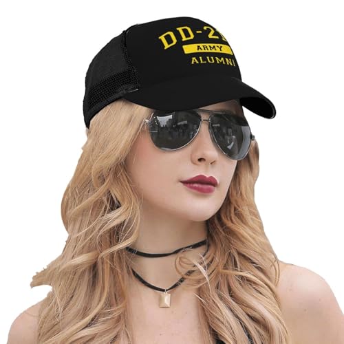 Proud DD214 Alumni Mesh Baseball Cap - Classic Adjustable Peak Cap, Trucker Hat for Men & Women 5