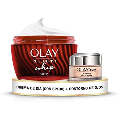 Olay Regenerist Whip Hidratante con SPF30 y Eye Cream Cover