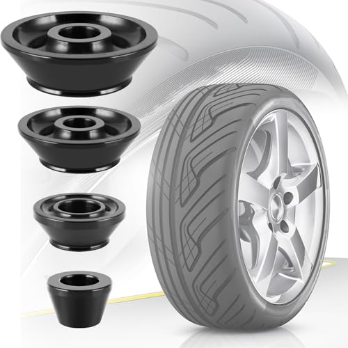 Image of Wheel Balancer Cone 1.41in /36mm Universal Wheel Balancer Adapter Cone Set 4pcs Tire Balancing Machine Cones Set Cone
