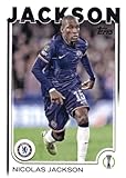2024 Topps UEFA Club Competitions #41 Nicolas Jackson Chelsea Soccer Card - Sportscard Superstore