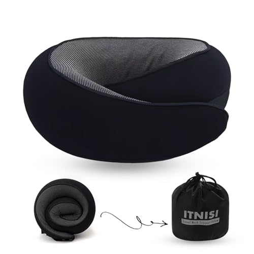 Almohada Viscoelástica De Viaje Ajustable miniatura 1