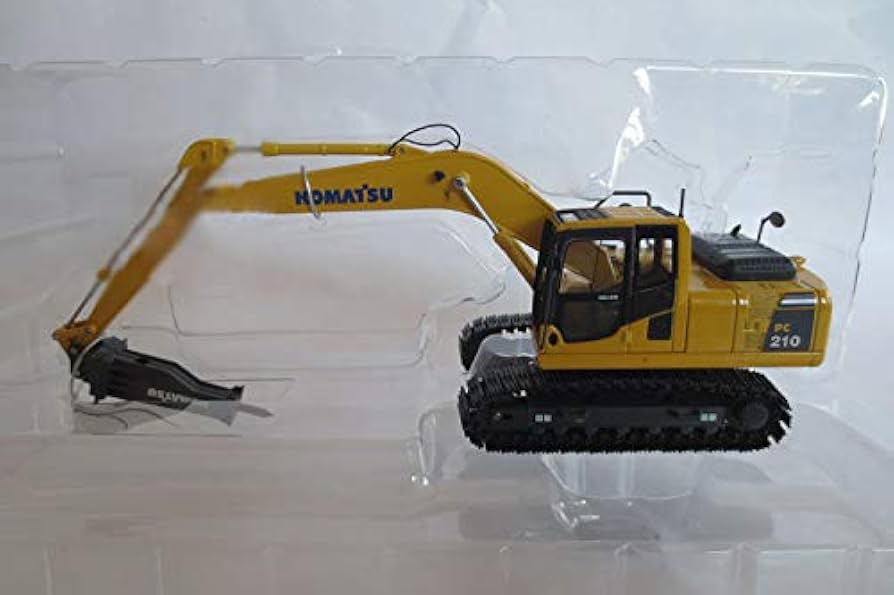 即発送KOMATSU PC210with arm drill 1:50 Amazon.com: for Komatsu