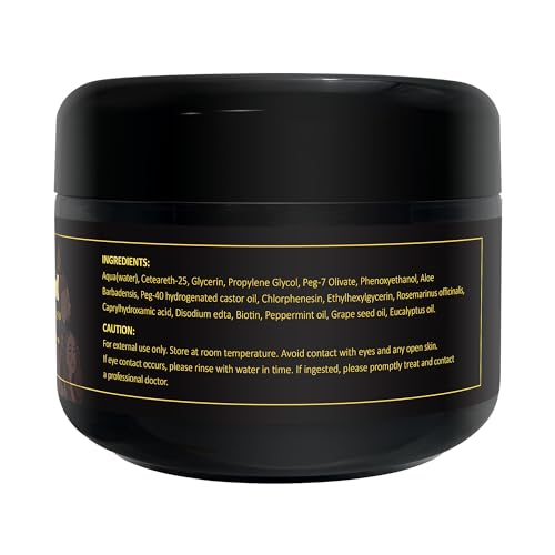 Sirjay Hair Essentials Edge Control - Organic, All Natural, Vegan, Hydrating, Hair Strengthening Gel 8Oz. Infused With Biotin thumb #4