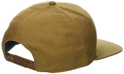 Dickies Men's Logo Patch Flat Bill Snapback Hat