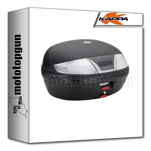 Top case Kappa K46NT Monolock coffre volumineux 46L finition noire mate fumée