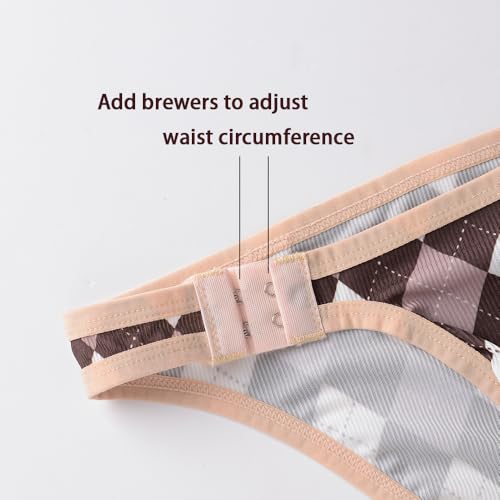 Mens briefs underwear Men's sexy panties Bulge with pouch U Convex Middle waist Adjustable quick-dry fashion lingerie Pack4