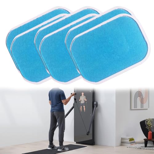 16 unidades de almohadillas de gel para electroestimulador, almohadillas de alta conductividad para entrenamiento de glúteos y músculos miniatura 2