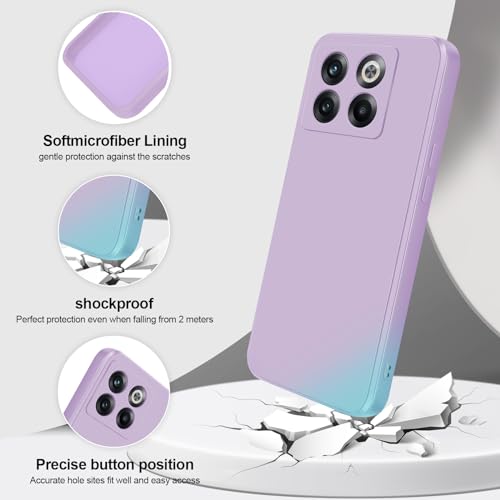 GiiYoon Case Compatible with OnePlus 10T, Silky-Soft Touch Full-Body Protective Phone Silicone Case - Image 2
