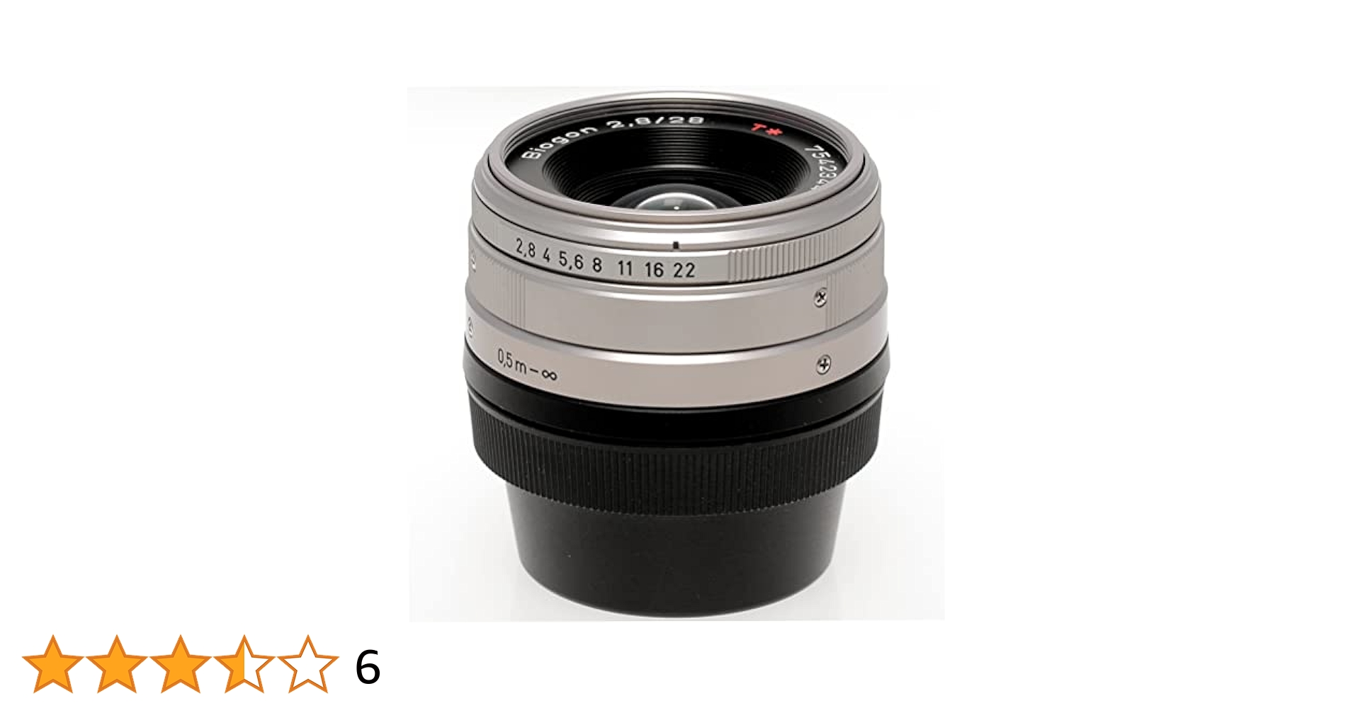 新品級 CONTAX Carl zeiss Biogon 28mm f2.8 CONTAX CARL ZEISS BIOGON 28MM F2.8 T FOR G WIDE-ANGLE