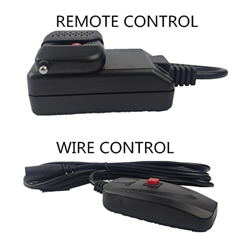 Máquina de humo de 400 W con control remoto por cable y inalámbrico para bodas, Halloween, fiestas y efectos escénicos miniatura 4