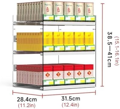 Store Display Rack Wall Mounted Storage Rack Supermarket Convenience Store Automatic Cigarette Rack Space Saving Assembled Display Cabinet,Wall-Mounted Cigarette Display Rack, Acrylic Showca image 3