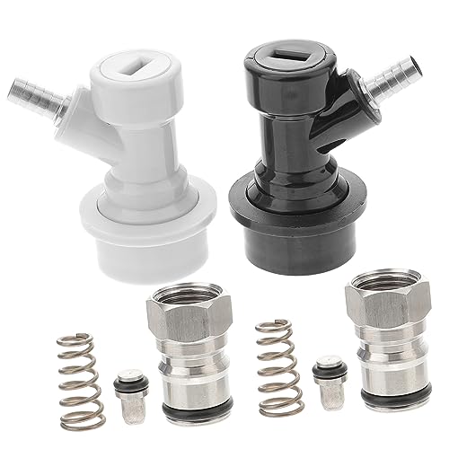 Ensemble coupleur de fût acier inoxydable robuste et robinet durable