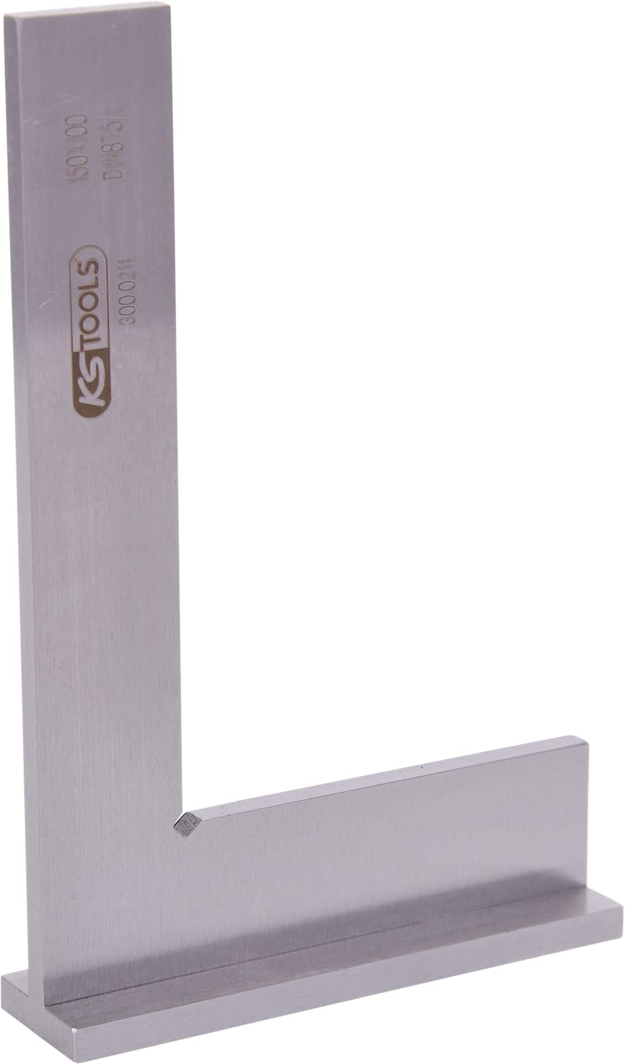 KS Tools 300.0211 - Escuadra de taller con tacón (tamaño: 150 mm)