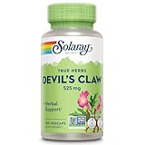 Solaray Devil's Claw Root 525mg | Healthy Joint, Cardiovascular & General Physical Wellness Support | Non-GMO, Vegan & Lab Verified | 100 VegCaps