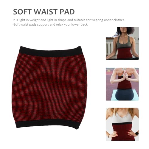 Faja lumbar de cashmere tamaño L color rojo miniatura 2