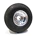 The ROP Shop Pack of 2 - Tubeless Racing Slick Tire 11x6.00-5 with Aluminum Wheel for Go Kart