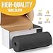 Party Solids 54 Inch X 300 Feet Black Plastic Table Cover Roll in A Cut - to - Size Box with Convenient Slide Cutter. Cuts Up to 36 Rectangle 8 Feet Plastic Disposable Tablecloths