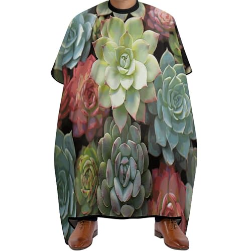 Capa para Corte de Pelo Cactus Succulents 170x144 cm miniatura 1