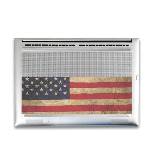 Image of Gaming Skin Compatible with HP Envy x360 16 inch (2023) - Vintage Flag - Premium 3M Vinyl Protective Wrap Decal Cover - Easy to Apply | Crafted in The USA by MightySkins