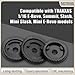 48P 55T Hardened Steel Spur Gear for TRAXXAS 1/16 E-Revo VXL, Summit, Slash, Mini E-Revo & Mini Slash - High Precision & Durable Upgrade (45# Steel)