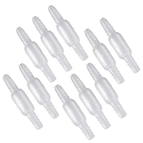 IOOYIFLE Oxygen Tubing Swivel Connector - 10 PCS Cannula Connectors Avoid Tube Tangles (Male to Male)