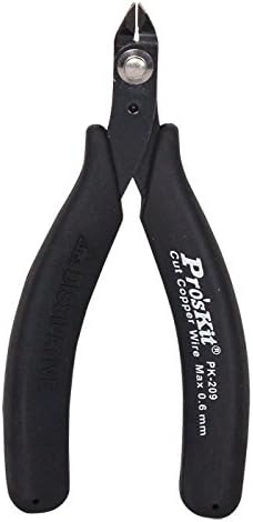 1PK-209 Clean Cut Micro Nipper (22AW/0.6mm) 120mm with conductive handle